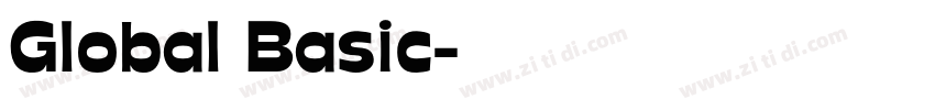 Global Basic字体转换
